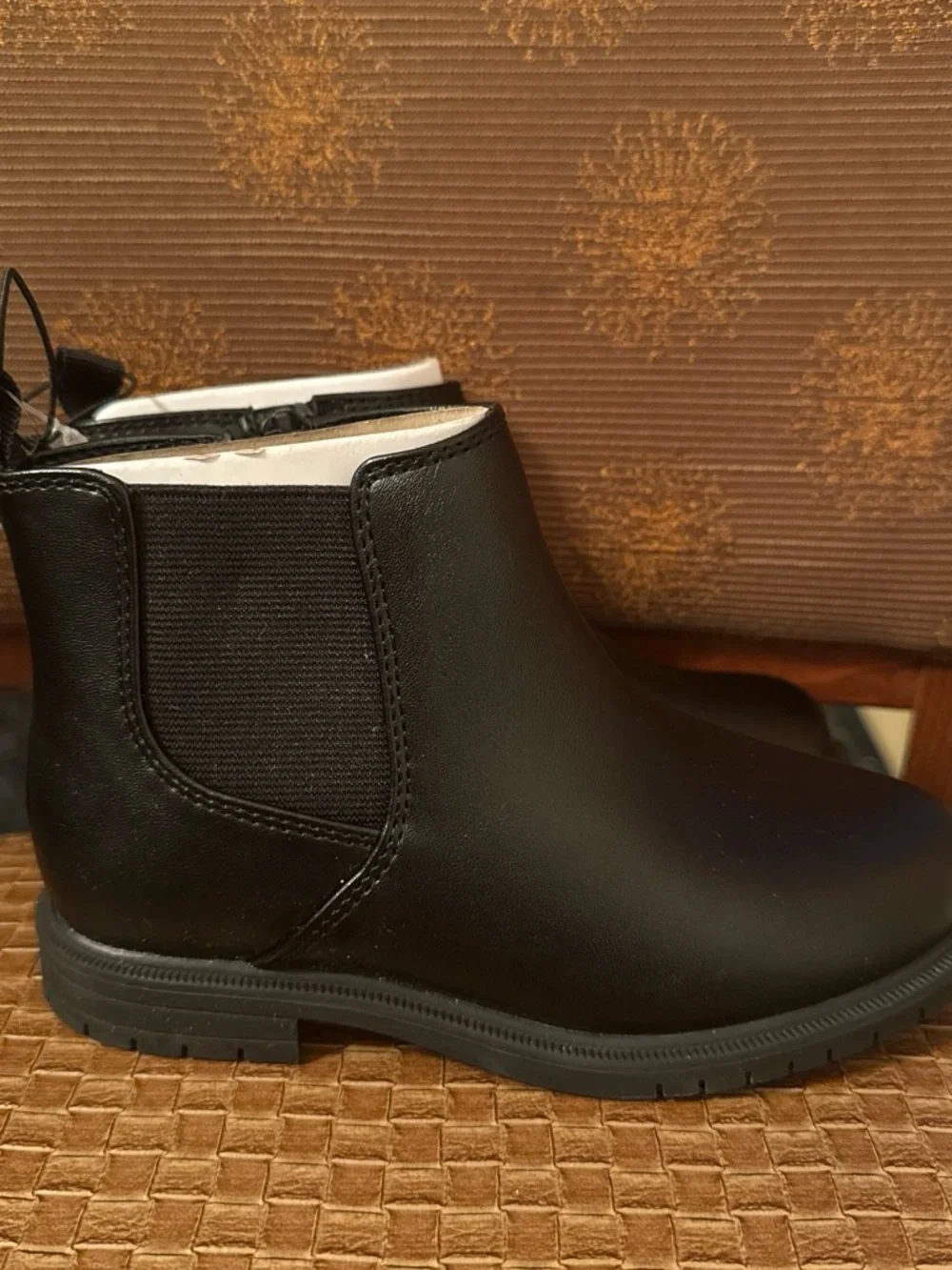 Cat & Jack Black Ankle Boots